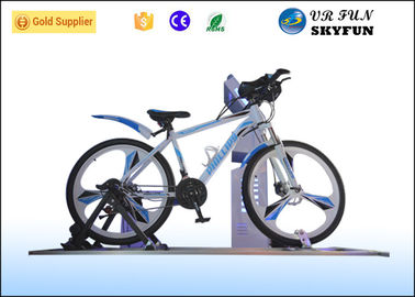 3D / bicicleta de exercício 4D/5D/7D/9D virtual, simulador interno do ciclismo com o cinema de 9D VR