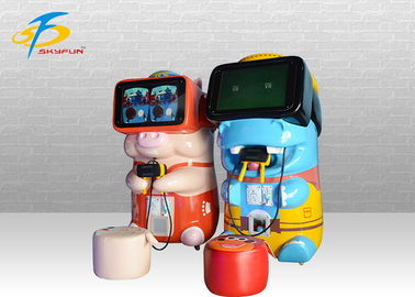 Máquina de jogo interativa de 9D VR para crianças no parque de diversões/teatro