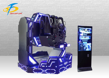1080 cor preta/azul do simulador da rotação 9D VR do grau 12 meses de garantia