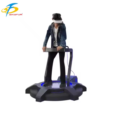 Máquina de vibração VR Simulador VR compacto com plataforma vibratória, tela sensível ao toque de 22 polegadas, mais de 100 vídeos VR
