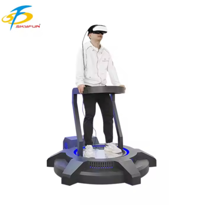 Máquina de vibração VR Simulador VR compacto com plataforma vibratória, tela sensível ao toque de 22 polegadas, mais de 100 vídeos VR