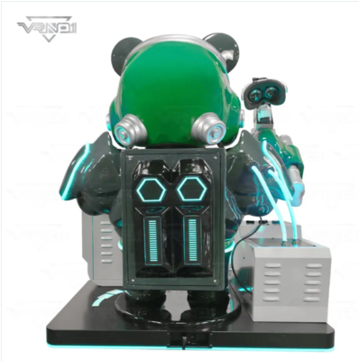 VR Panda Soldier ️ Máquina de tiro VR interativa de ponta com 7 jogos, distribuidor de brinquedos, suporte a pagamentos múltiplos e design Panda personalizável para arcades