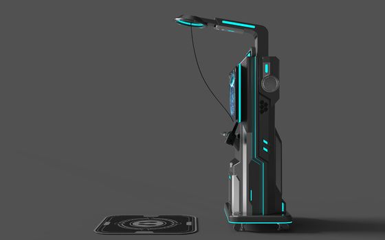 Simulador de Tiro VR Sharing VR | Autoatendimento com Moedas, Sistema Android, Passeio de Tiro VR de Baixo Custo, Óculos de Pistola Pico e Monitor de 32 Polegadas – Fabricante SKYFUN