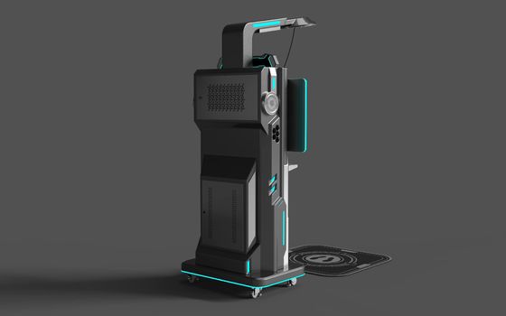 Simulador de Tiro VR Sharing VR | Autoatendimento com Moedas, Sistema Android, Passeio de Tiro VR de Baixo Custo, Óculos de Pistola Pico e Monitor de 32 Polegadas – Fabricante SKYFUN