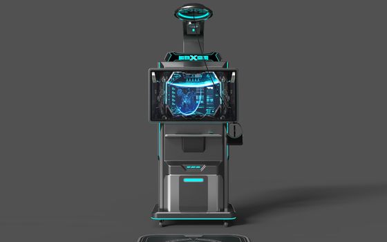 Simulador de Tiro VR Sharing VR | Autoatendimento com Moedas, Sistema Android, Passeio de Tiro VR de Baixo Custo, Óculos de Pistola Pico e Monitor de 32 Polegadas – Fabricante SKYFUN