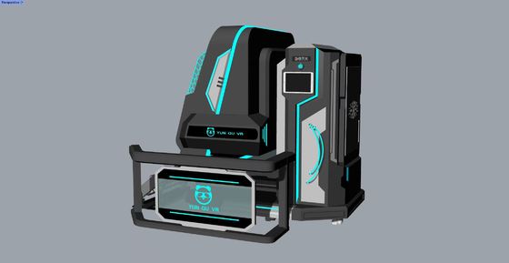 Fun Rotating Star 2 Seat VR Simulator. 360° Rotação Infinita, Design Compacto, 20 Jogos com Efeitos Especiais, DPVR E3S Óculos e Monitor de 32 polegadas