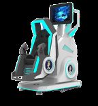 Simulador VR 360° de 1 Lugar com Estrela Rotativa Divertida | Rotação Infinita, Design Compacto, 20 Jogos com Efeitos Especiais, Óculos DPVR E3S e Monitor de 32 Polegadas – Fabricante SKYFUN