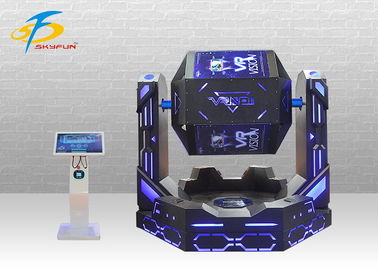 1080 Iron Warrior 9D VR Simulator With Triple Rotation Platform / 21 Inch Touch Screen