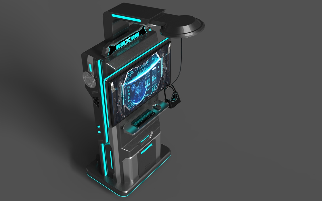 Simulador de Tiro VR Sharing VR | Autoatendimento com Moedas, Sistema Android, Passeio de Tiro VR de Baixo Custo, Óculos de Pistola Pico e Monitor de 32 Polegadas – Fabricante SKYFUN