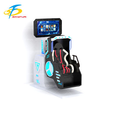 360 VR Simulator Single Player com assento giratório de 360 graus, fone de ouvido Deepoon VR, tela de 42 polegadas, 20 filmes VR e jogos interativos
