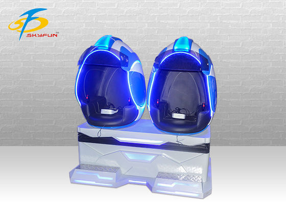 Cinema atrativo do ovo dos jogadores cadeira/dois VR do ovo de VR com vário índice