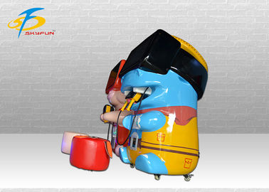 3 - 10 anos caçoam/simulador das crianças 9D VR/equipamento bonito do jogo do animal VR