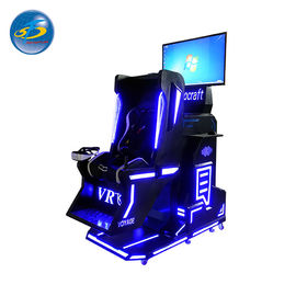 O simulador ergonômico do voo da cadeira do grau VR do projeto 360 gerencie a máquina de jogo