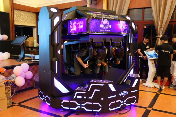 Cinema forte da cabine 9D VR + simulador da realidade virtual para 2 assentos uma rotação de 1080 graus